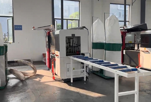 三軸無(wú)尾料切鋁機(jī)